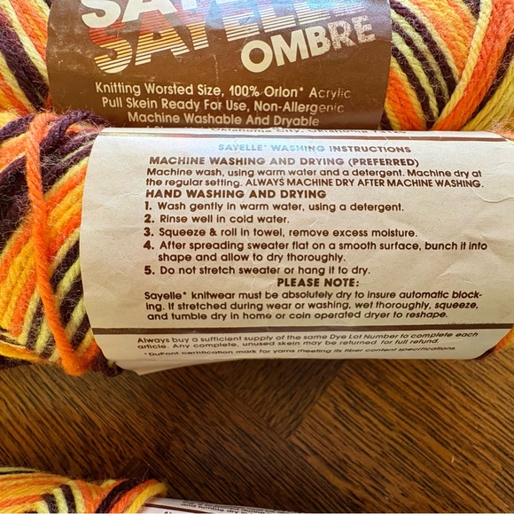 SAYELLE Ombré Vintage Yarn - Picture 5 of 5